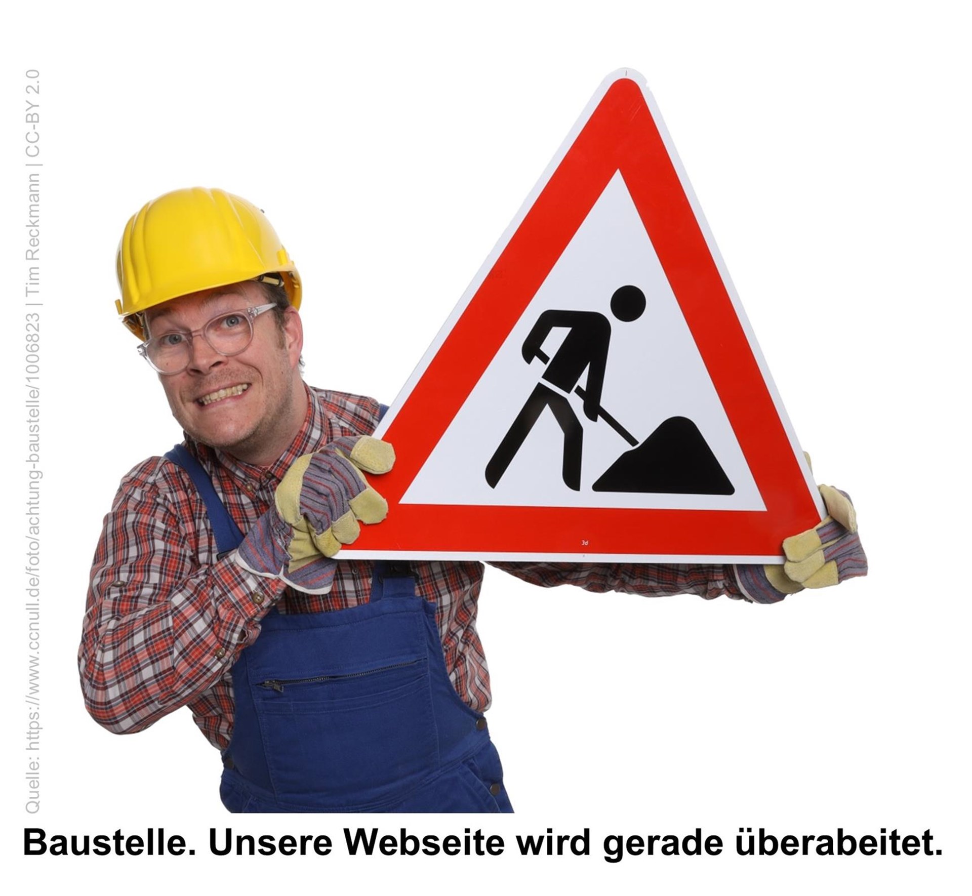 Grafik: Die Webseite des Caritasverbandes Nordhessen-Kassel ist im Moment eine Baustelle.